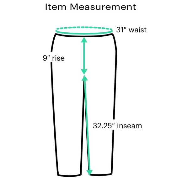 J Crew Factory Linen wide leg work pants - Picture 3 of 3